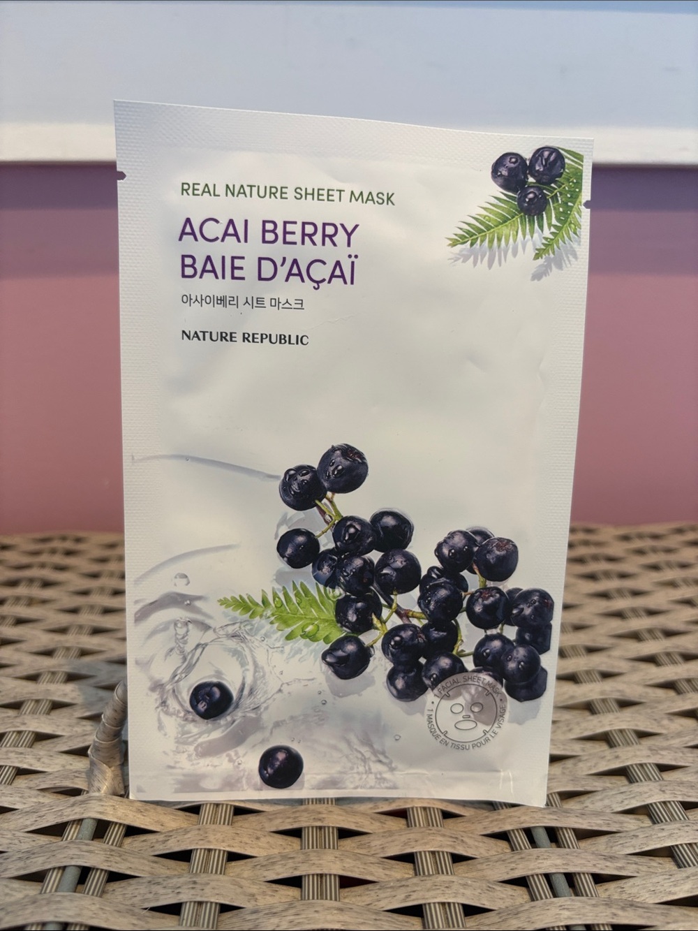 Nature Republic Açaí Berry Real Nature Sheet Mask